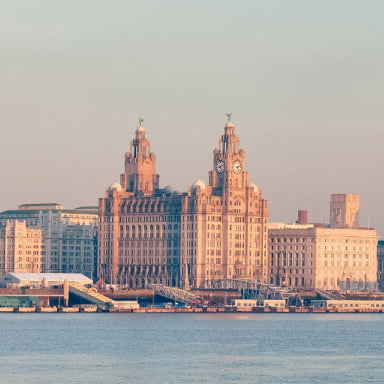 Views Overlooking the Liverpool Waterfront